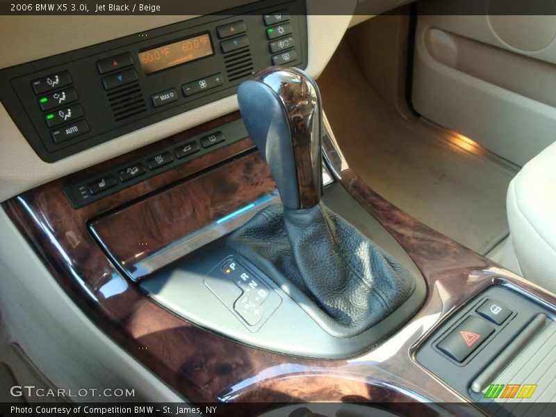 Jet Black / Beige 2006 BMW X5 3.0i