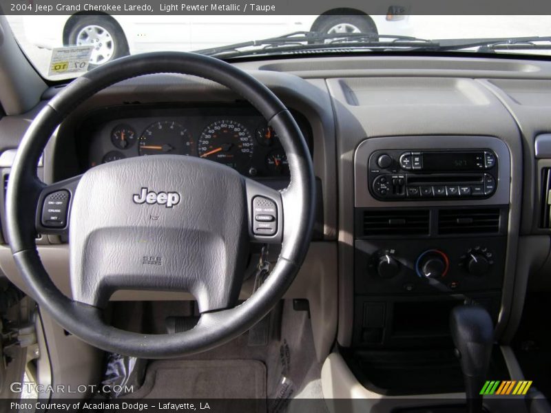 Light Pewter Metallic / Taupe 2004 Jeep Grand Cherokee Laredo