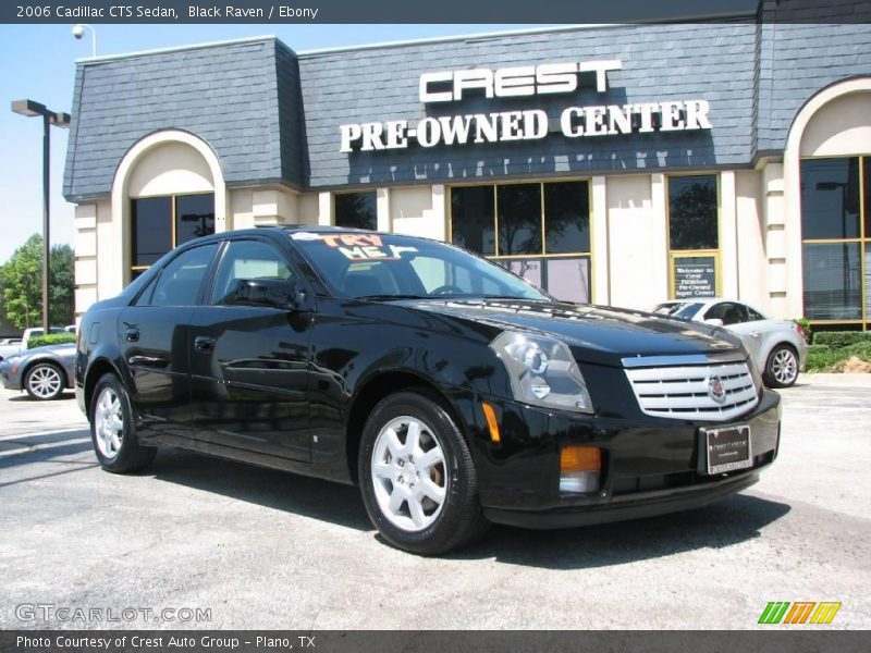 Black Raven / Ebony 2006 Cadillac CTS Sedan