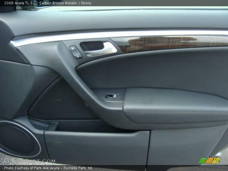 Carbon Bronze Metallic / Ebony 2008 Acura TL 3.2