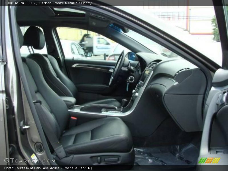 Carbon Bronze Metallic / Ebony 2008 Acura TL 3.2