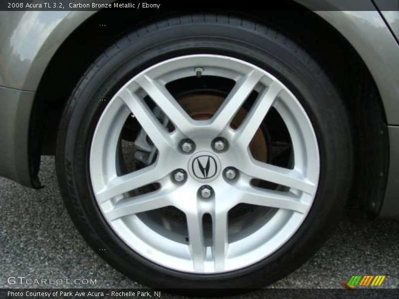 Carbon Bronze Metallic / Ebony 2008 Acura TL 3.2