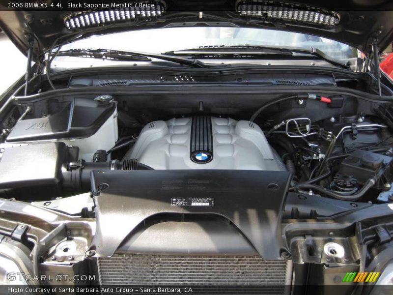 Black Sapphire Metallic / Beige 2006 BMW X5 4.4i