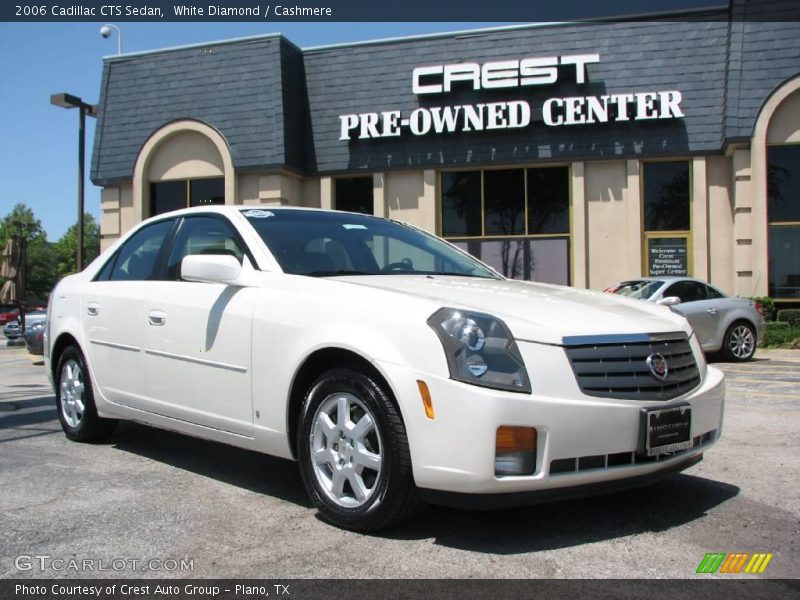 White Diamond / Cashmere 2006 Cadillac CTS Sedan