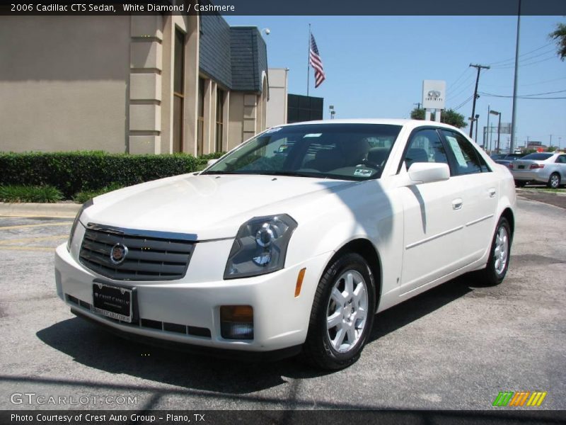 White Diamond / Cashmere 2006 Cadillac CTS Sedan