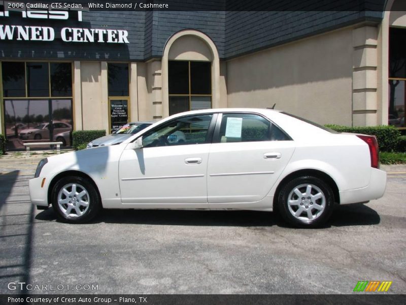 White Diamond / Cashmere 2006 Cadillac CTS Sedan