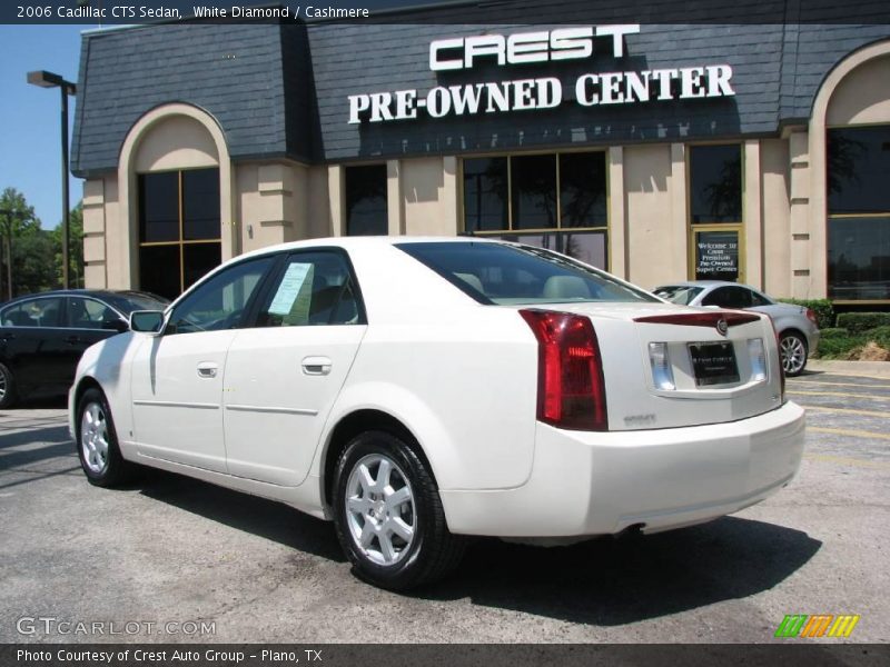 White Diamond / Cashmere 2006 Cadillac CTS Sedan