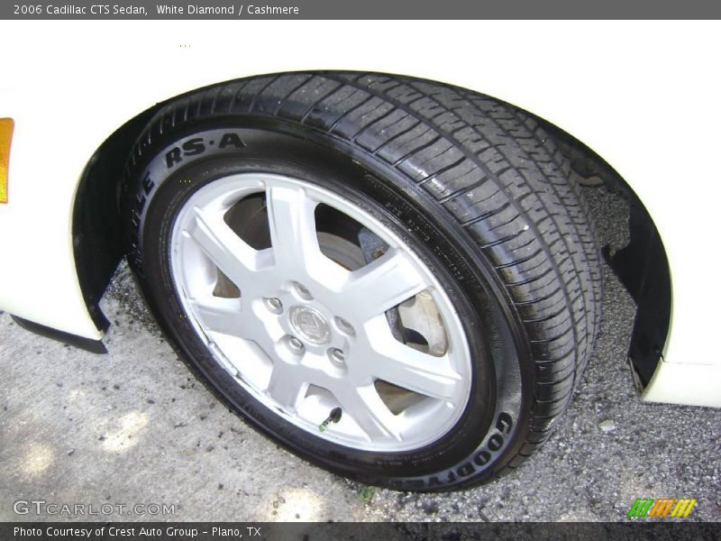 White Diamond / Cashmere 2006 Cadillac CTS Sedan