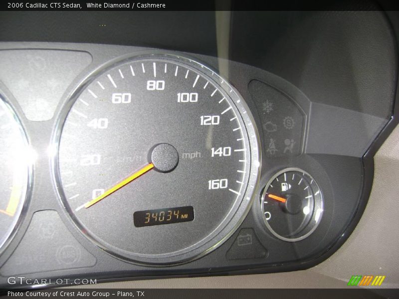 White Diamond / Cashmere 2006 Cadillac CTS Sedan