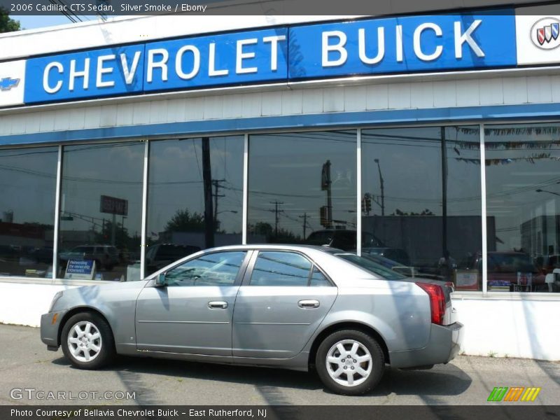 Silver Smoke / Ebony 2006 Cadillac CTS Sedan