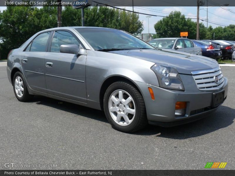 Silver Smoke / Ebony 2006 Cadillac CTS Sedan