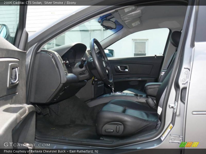 Silver Smoke / Ebony 2006 Cadillac CTS Sedan