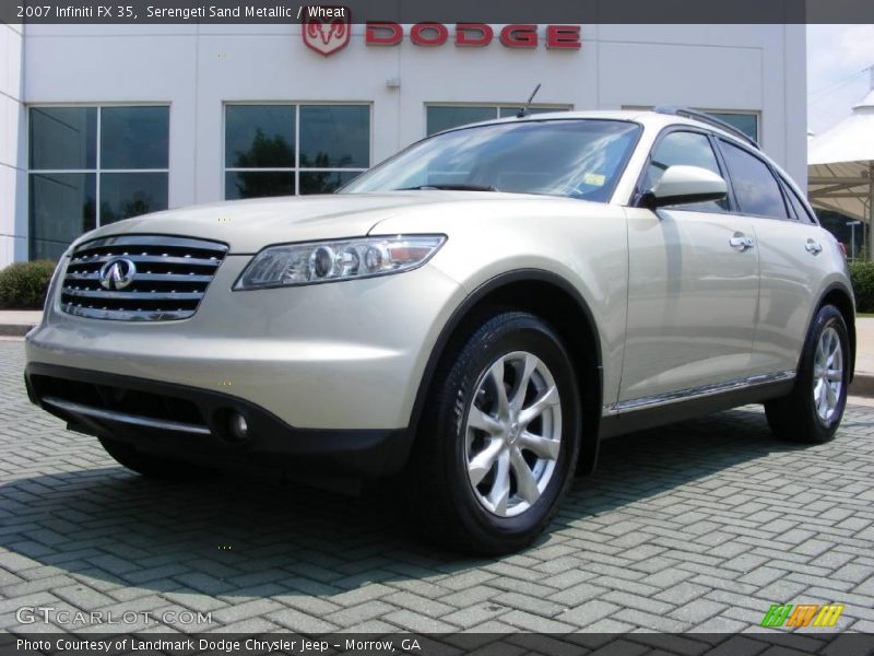 Serengeti Sand Metallic / Wheat 2007 Infiniti FX 35