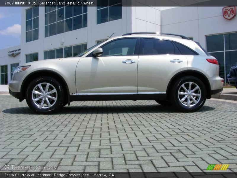Serengeti Sand Metallic / Wheat 2007 Infiniti FX 35
