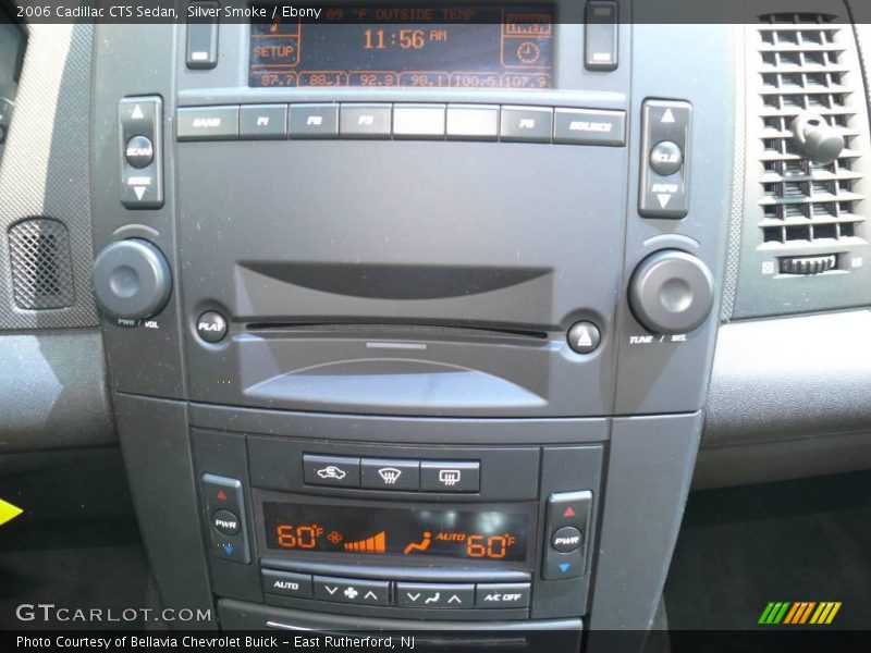 Silver Smoke / Ebony 2006 Cadillac CTS Sedan
