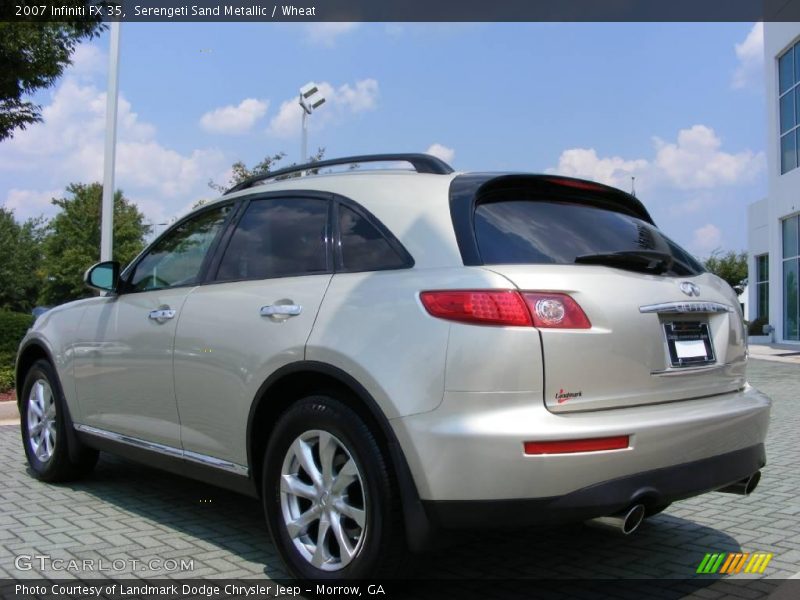 Serengeti Sand Metallic / Wheat 2007 Infiniti FX 35