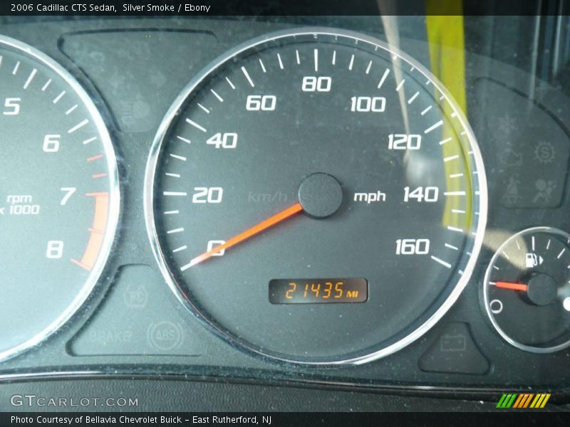 Silver Smoke / Ebony 2006 Cadillac CTS Sedan