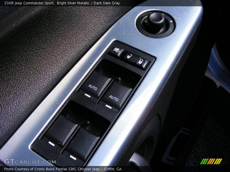 Bright Silver Metallic / Dark Slate Gray 2008 Jeep Commander Sport