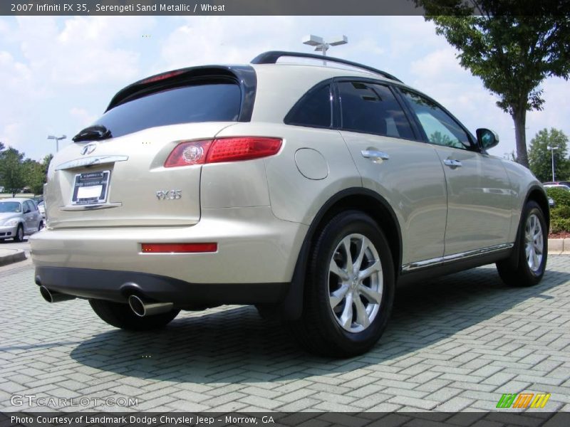 Serengeti Sand Metallic / Wheat 2007 Infiniti FX 35