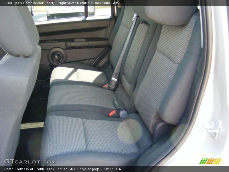 Bright Silver Metallic / Dark Slate Gray 2008 Jeep Commander Sport