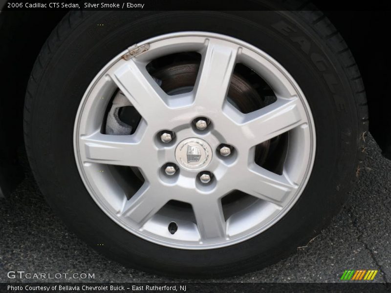 Silver Smoke / Ebony 2006 Cadillac CTS Sedan