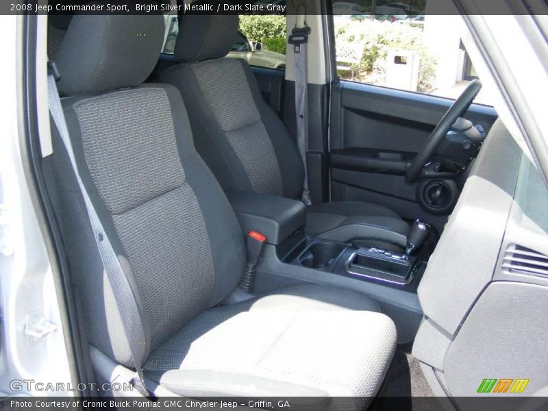 Bright Silver Metallic / Dark Slate Gray 2008 Jeep Commander Sport
