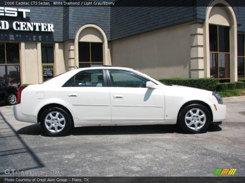 White Diamond / Light Gray/Ebony 2006 Cadillac CTS Sedan