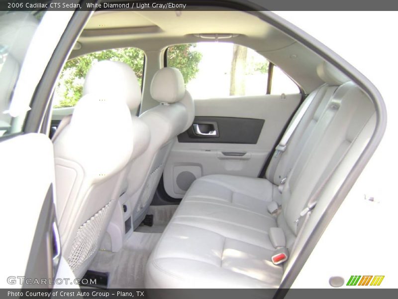 White Diamond / Light Gray/Ebony 2006 Cadillac CTS Sedan