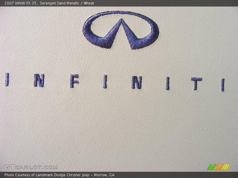 Serengeti Sand Metallic / Wheat 2007 Infiniti FX 35