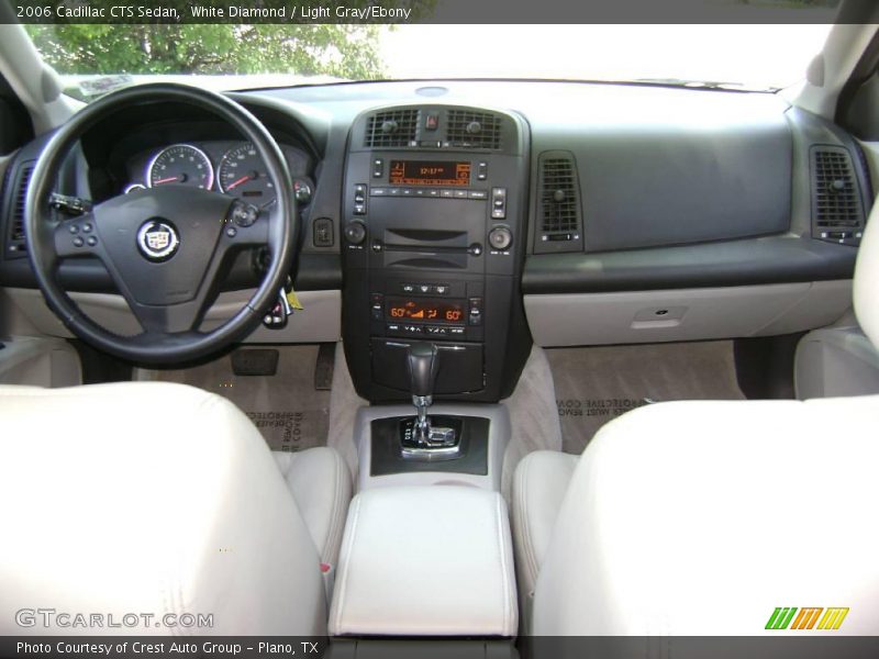 White Diamond / Light Gray/Ebony 2006 Cadillac CTS Sedan