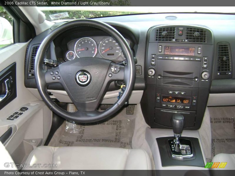 White Diamond / Light Gray/Ebony 2006 Cadillac CTS Sedan