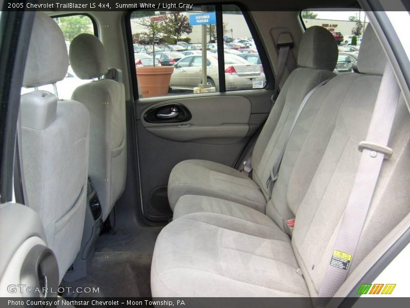 Summit White / Light Gray 2005 Chevrolet TrailBlazer LS 4x4