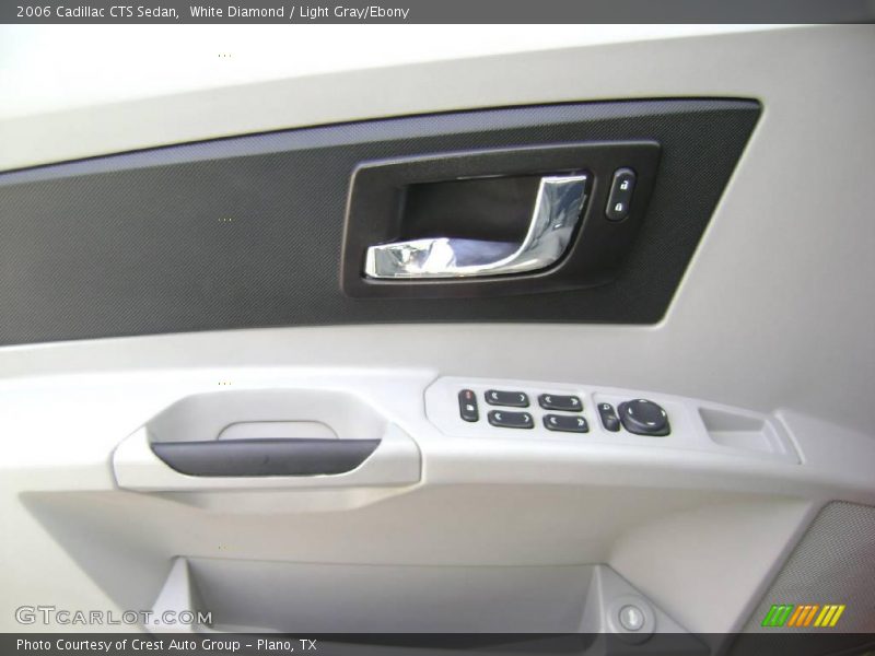 White Diamond / Light Gray/Ebony 2006 Cadillac CTS Sedan