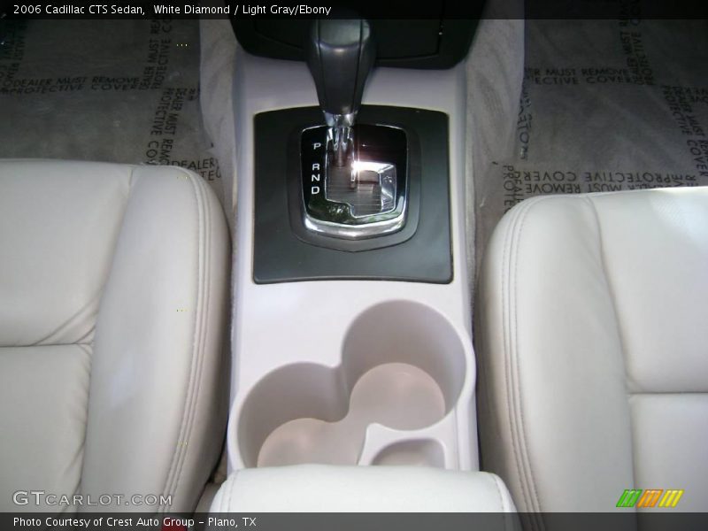 White Diamond / Light Gray/Ebony 2006 Cadillac CTS Sedan