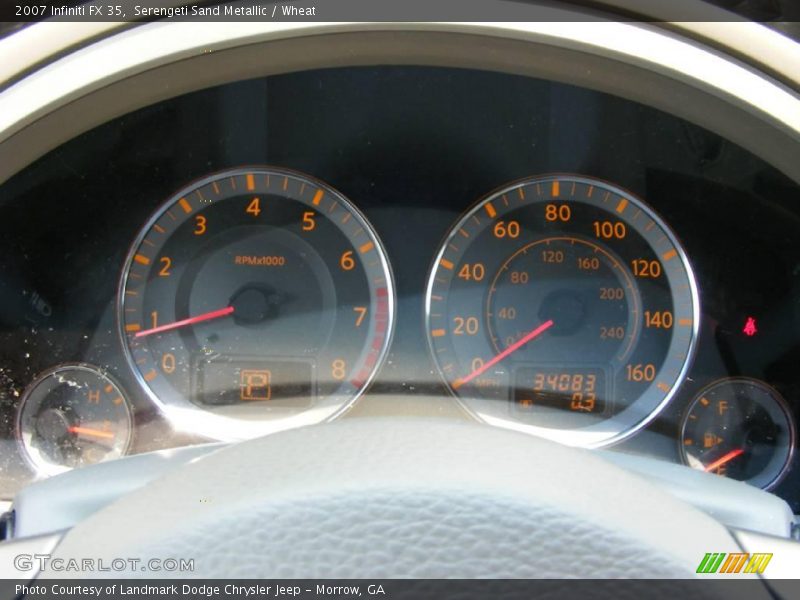 Serengeti Sand Metallic / Wheat 2007 Infiniti FX 35