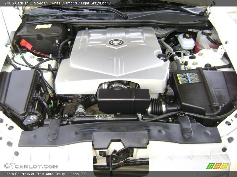 White Diamond / Light Gray/Ebony 2006 Cadillac CTS Sedan