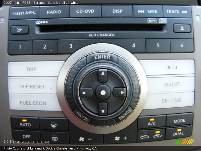 Serengeti Sand Metallic / Wheat 2007 Infiniti FX 35