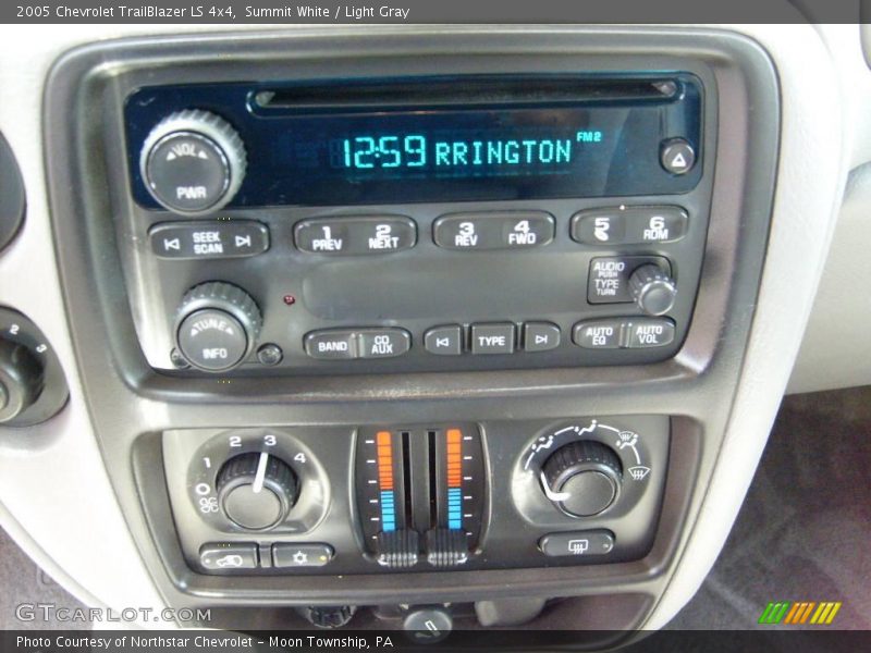 Summit White / Light Gray 2005 Chevrolet TrailBlazer LS 4x4