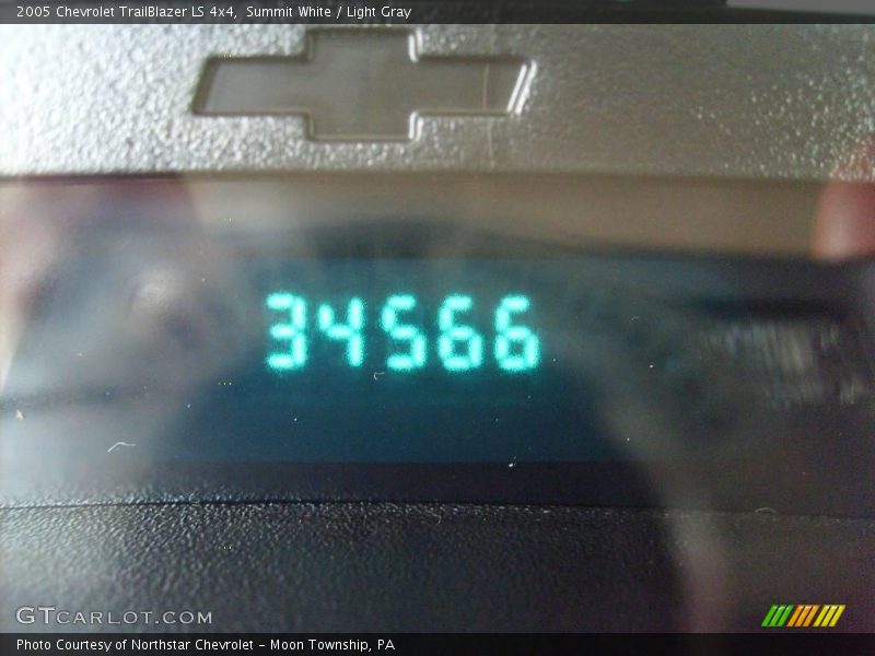 Summit White / Light Gray 2005 Chevrolet TrailBlazer LS 4x4