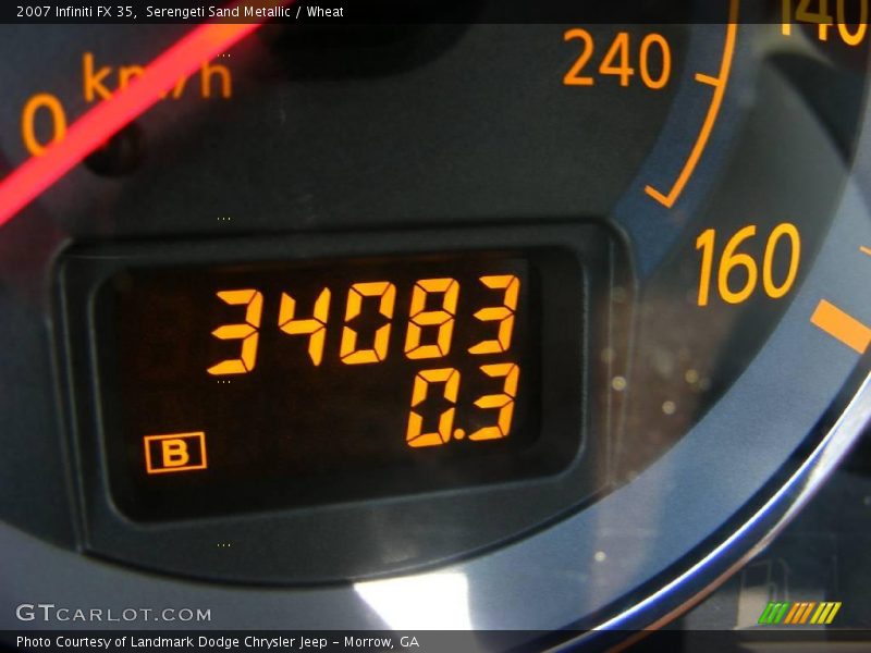 Serengeti Sand Metallic / Wheat 2007 Infiniti FX 35