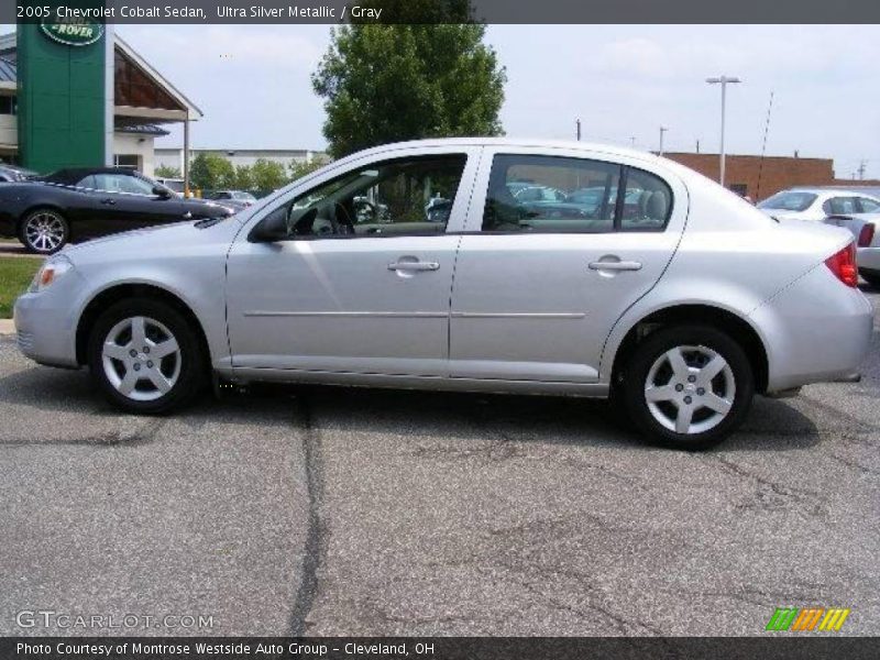 Ultra Silver Metallic / Gray 2005 Chevrolet Cobalt Sedan