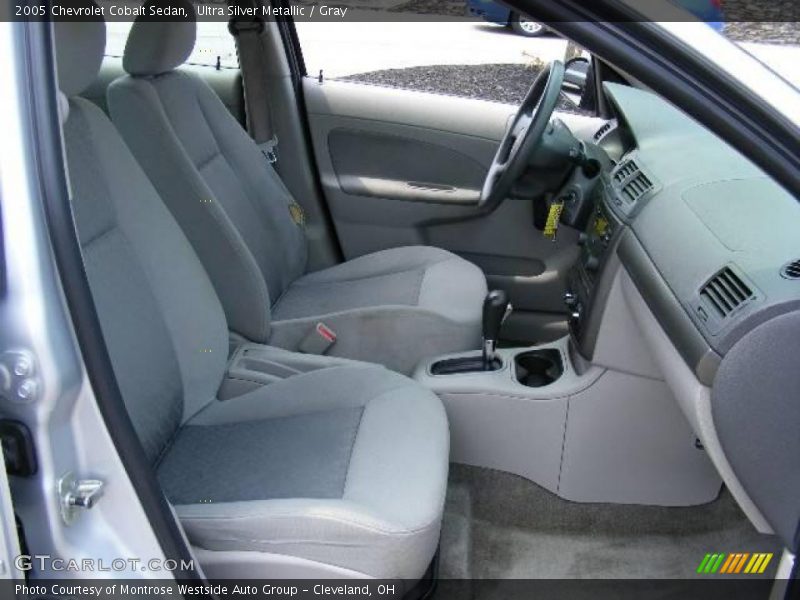 Ultra Silver Metallic / Gray 2005 Chevrolet Cobalt Sedan