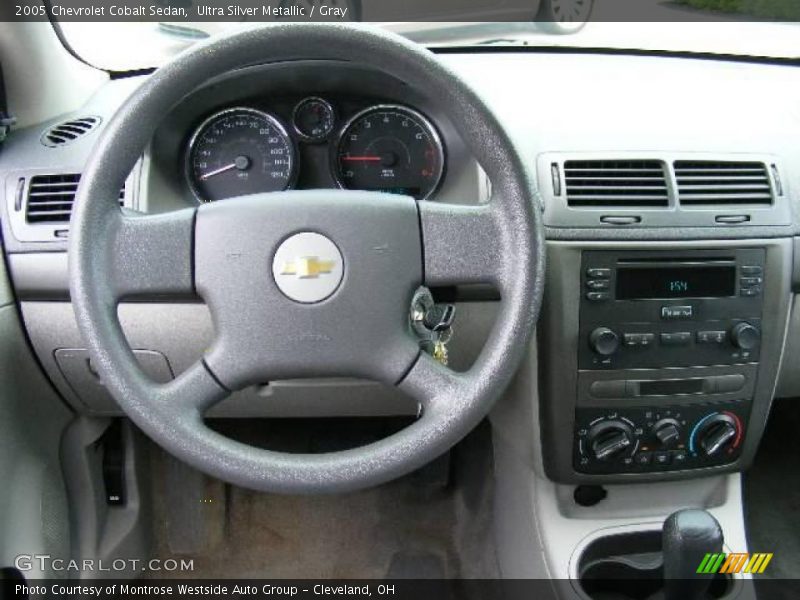 Ultra Silver Metallic / Gray 2005 Chevrolet Cobalt Sedan
