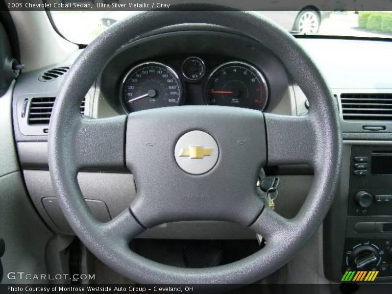 Ultra Silver Metallic / Gray 2005 Chevrolet Cobalt Sedan