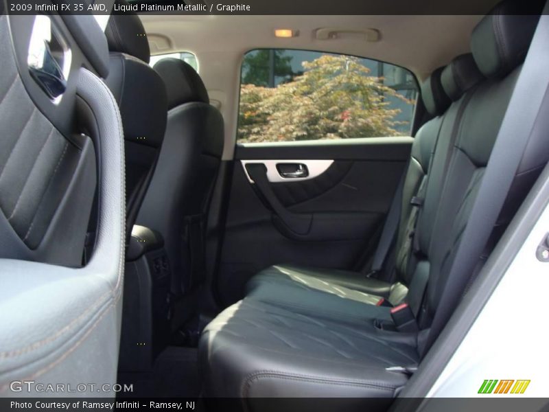 Liquid Platinum Metallic / Graphite 2009 Infiniti FX 35 AWD