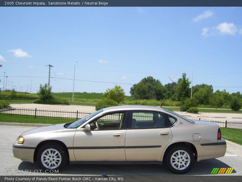 Sandstone Metallic / Neutral Beige 2005 Chevrolet Impala