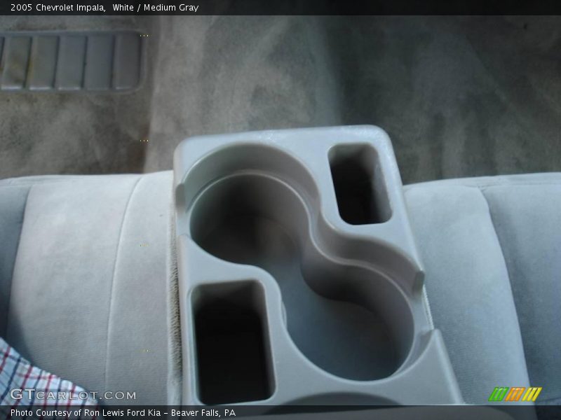 White / Medium Gray 2005 Chevrolet Impala