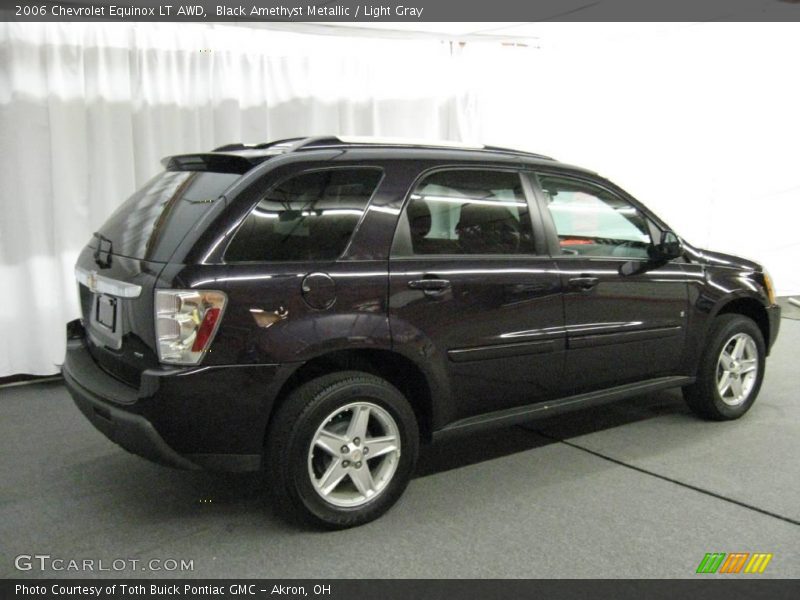 Black Amethyst Metallic / Light Gray 2006 Chevrolet Equinox LT AWD