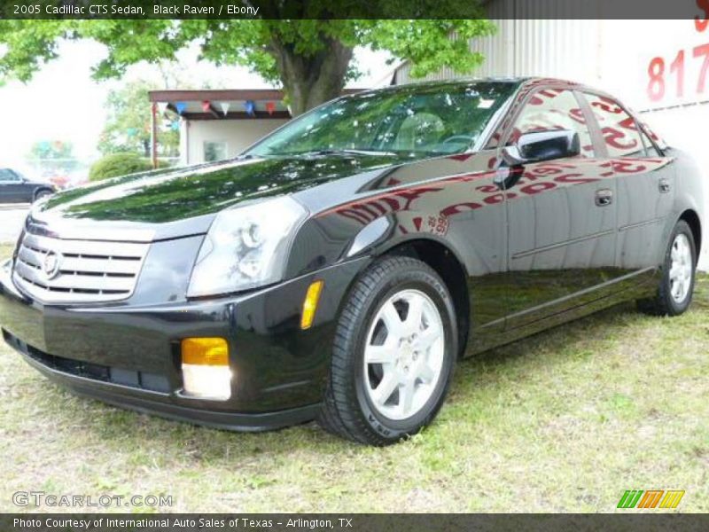 Black Raven / Ebony 2005 Cadillac CTS Sedan