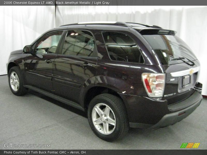 Black Amethyst Metallic / Light Gray 2006 Chevrolet Equinox LT AWD